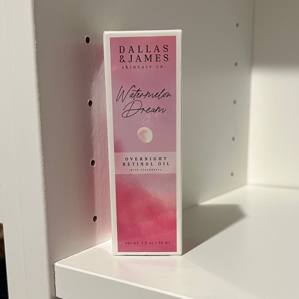 Dallas & James Watermelon Dream Overnight Retinol Oil